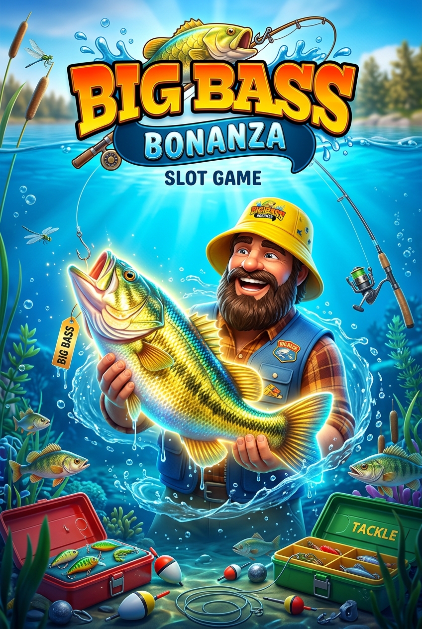 Big Bass Bonanza 3D Cover Poster