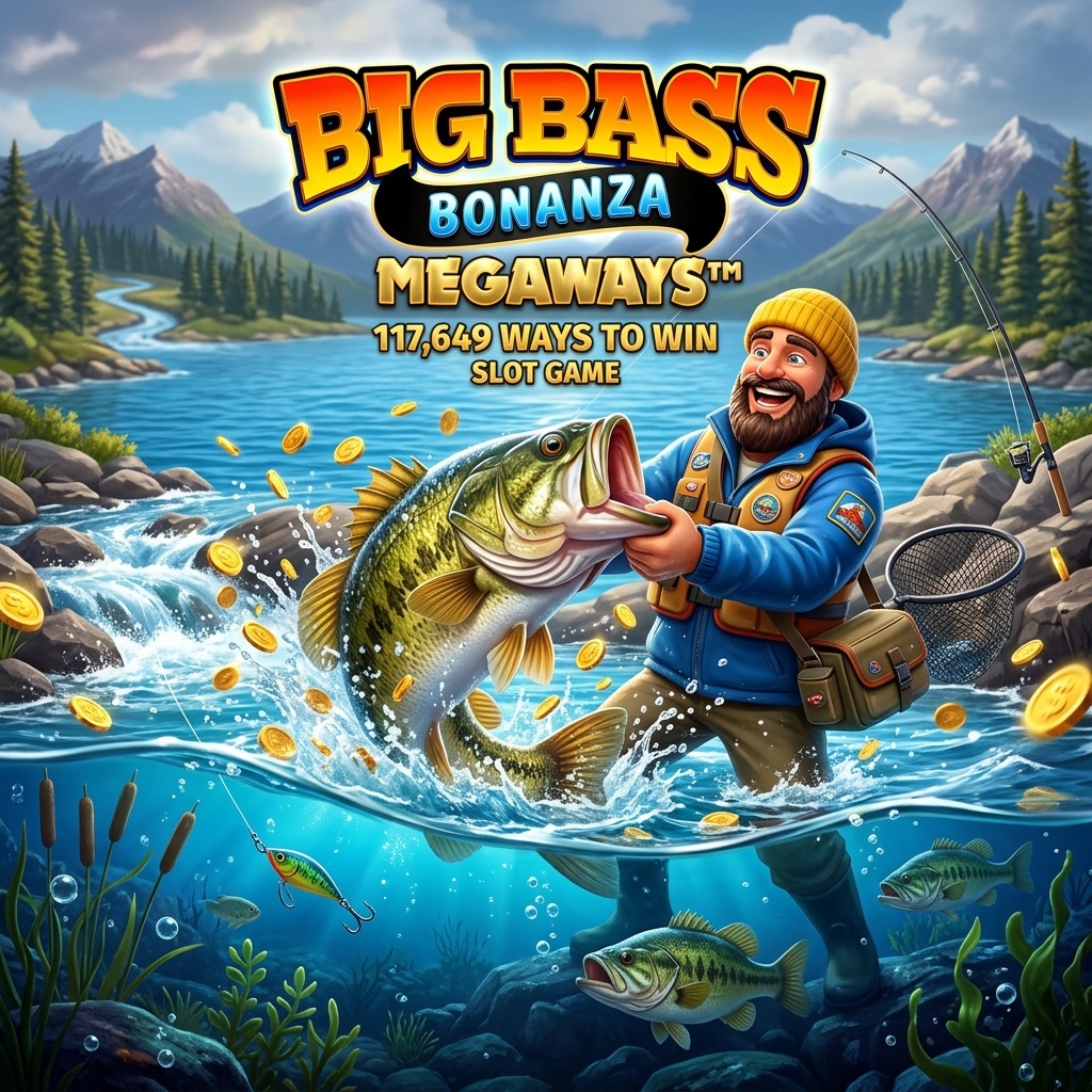 Big Bass Bonanza Megaways Poster