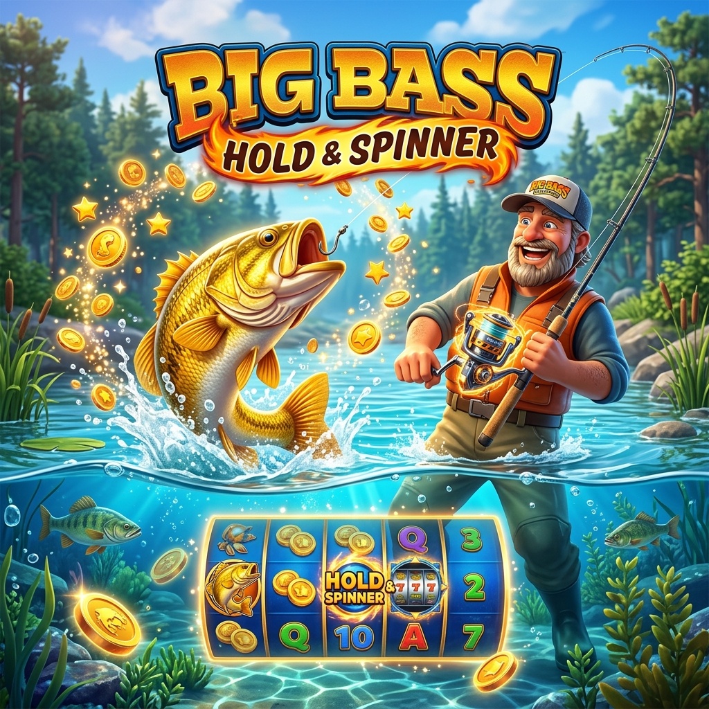 Big Bass Hold and Spinner Poster