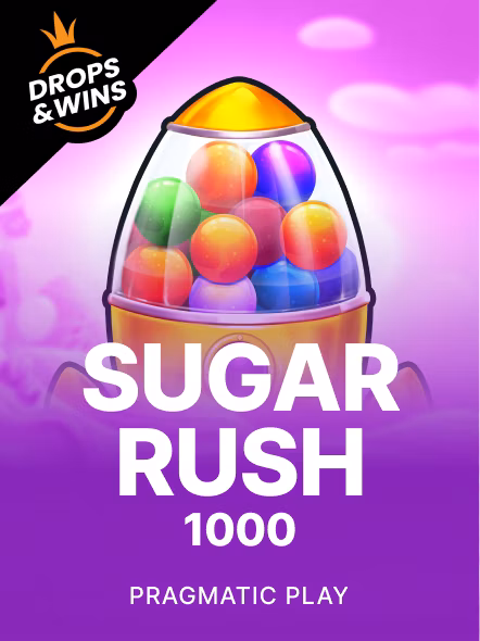 Sugar Rush 1000 Slot Poster
